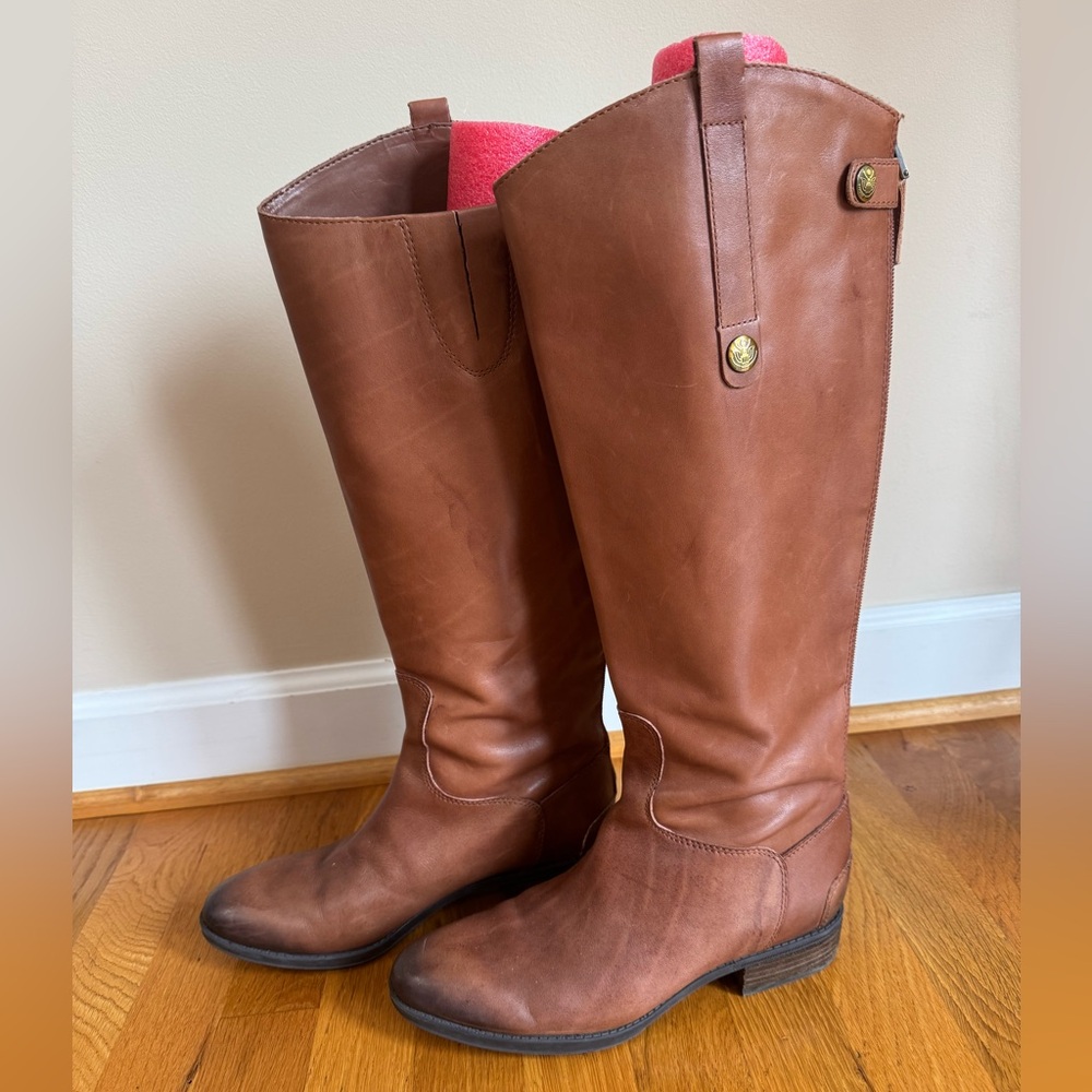 PENNY LEATHER RIDING BOOT - Picture 2 of 12